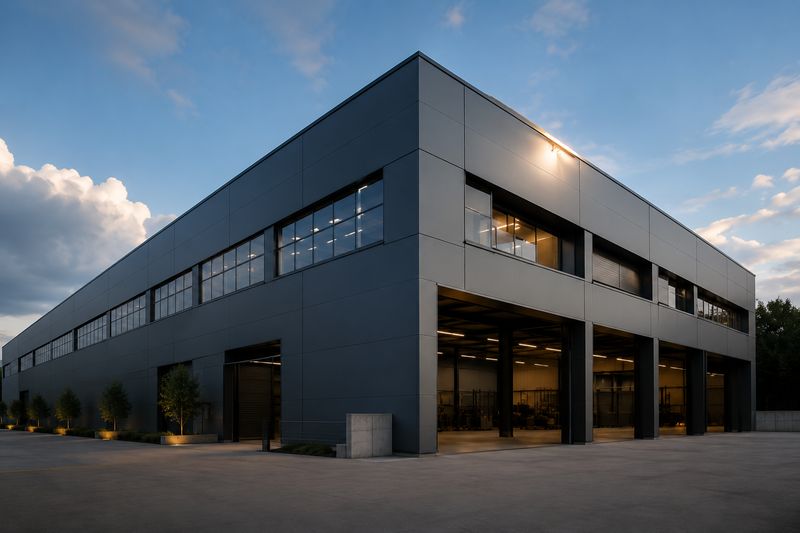 Nau industrial construïda per Vila Vila